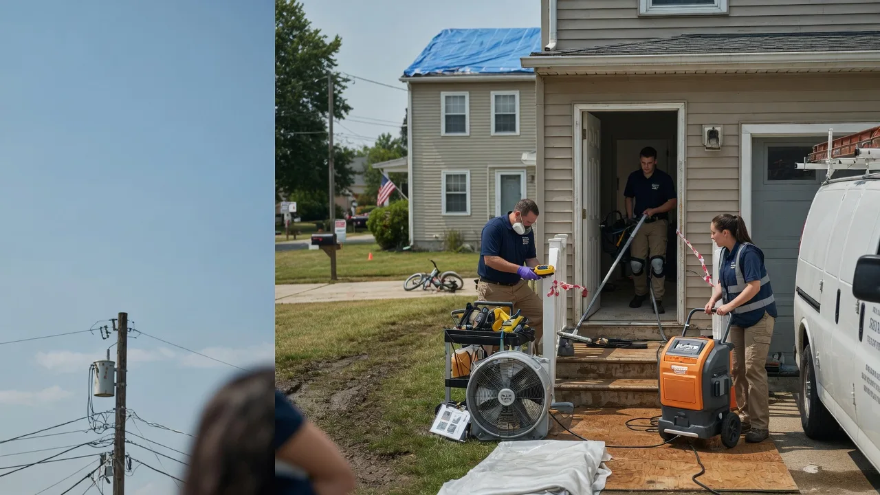 Water Damage Repair in Eleanor, WV near me